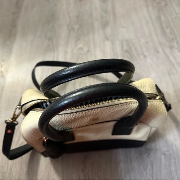 Kate Spade Two-Tone Black and Cream Handbag - Picture 2 of 6